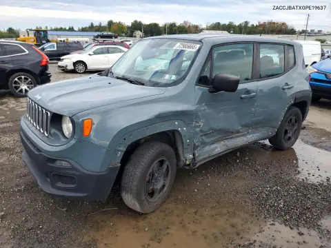 ZACCJBATXGPE19637 — 2016 Jeep Renegade, Сторона, фото до ремонта