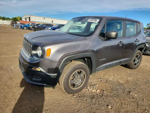 ZACCJBABXHPF44839 — 2017 Jeep Renegade, Передняя часть (Front End), фото до ремонта
