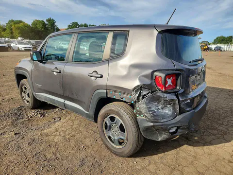 2017 JEEP RENEGADE VIN ZACCJBABXHPF44839 фото 2