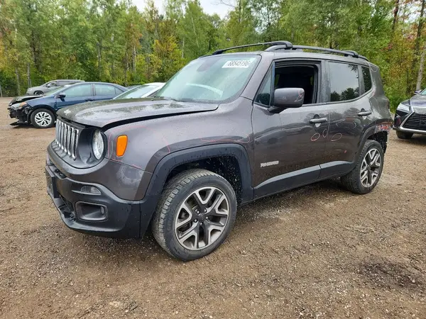 ZACCJBBB1HPG64317 — 2017 Jeep Renegade, Задняя часть (Rear End), фото до ремонта