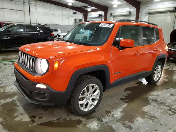ZACCJBBBXHPG06772 — 2017 Jeep Renegade, Задняя часть (Rear End), фото до ремонта