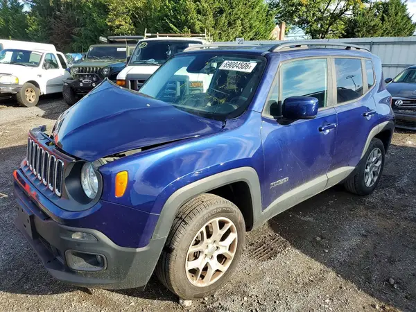 ZACCJBBB4HPF70562 — 2017 Jeep Renegade, Передняя часть (Front End), фото до ремонта