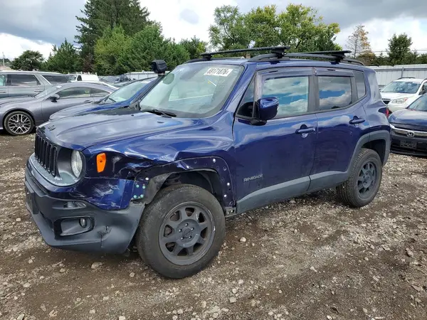 ZACCJBBB4HPE75001 — 2017 Jeep Renegade, Передняя часть (Front End), фото до ремонта