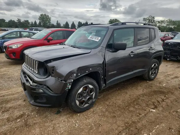 ZACCJBABXHPG00164 — 2017 Jeep Renegade, Передняя часть (Front End), фото до ремонта