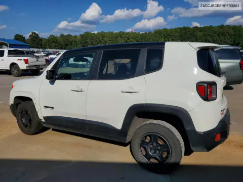 2017 Jeep Renegade Trailhawk VIN ZACCJBCB8HPF00061 фото 2