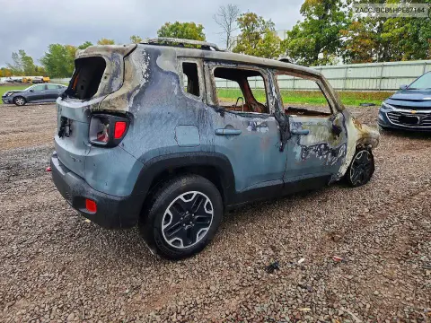 2017 Jeep Renegade Trailhawk VIN ZACCJBCB6HPE87164 фото 3