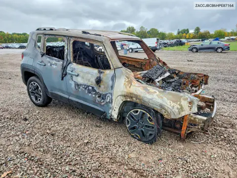 2017 Jeep Renegade Trailhawk VIN ZACCJBCB6HPE87164 фото 4
