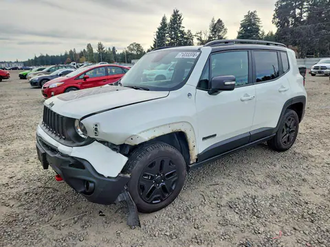 ZACCJBCB6HPE76696 — 2017 Jeep Renegade, Передняя часть (Front End), фото до ремонта