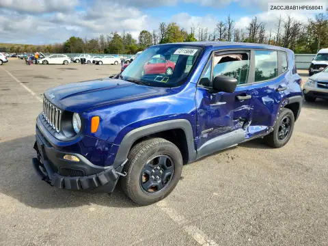 ZACCJBAB1HPE68041 — 2017 Jeep Renegade, Сторона, фото до ремонта