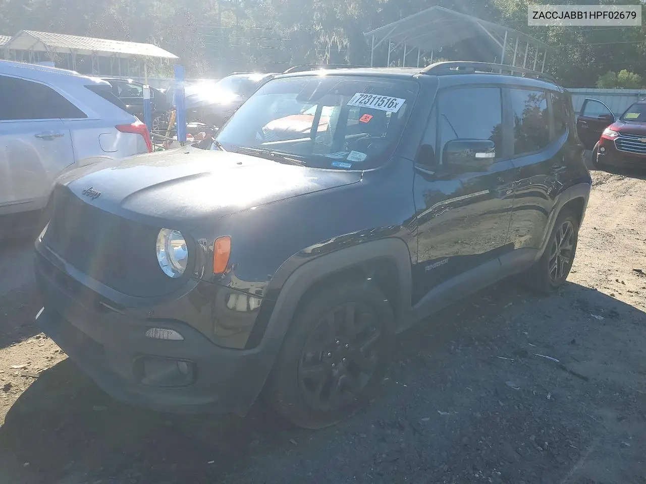 2017 Jeep Renegade Latitude VIN ZACCJABB1HPF02679 фото 1