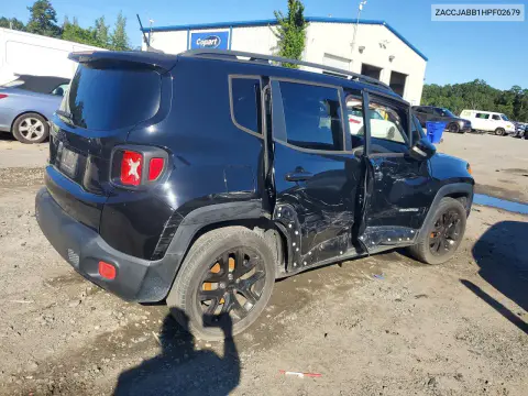2017 Jeep Renegade Latitude VIN ZACCJABB1HPF02679 фото 3