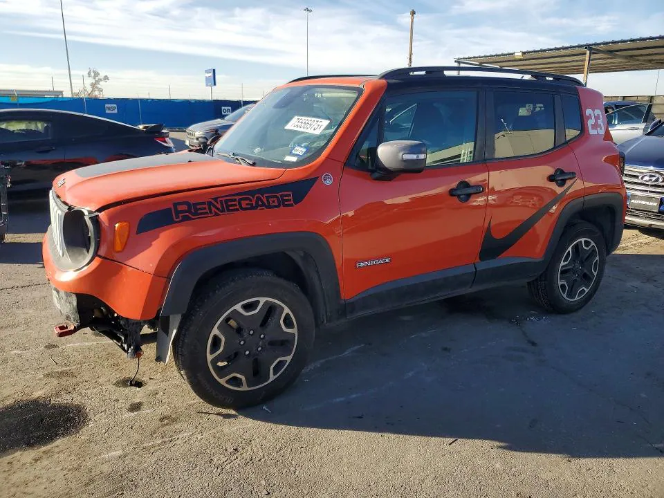 2017 JEEP RENEGADE VIN ZACCJBCB4HPE76647 фото 1