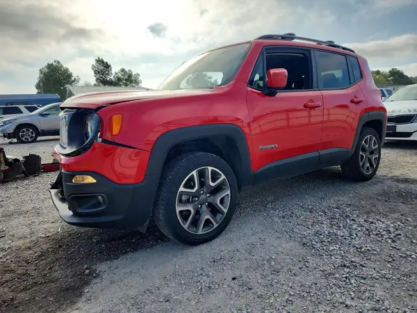 ZACCJBBB4JPH69195 — 2018 Jeep Renegade, Передняя часть (Front End), фото до ремонта