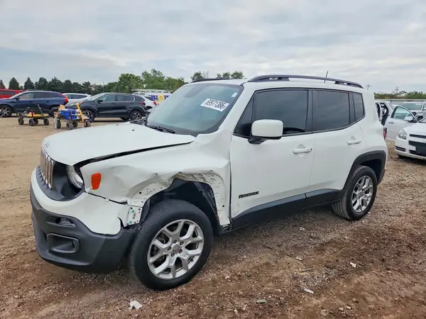 ZACCJBBB0JPJ32639 — 2018 Jeep Renegade, Передняя часть (Front End), фото до ремонта