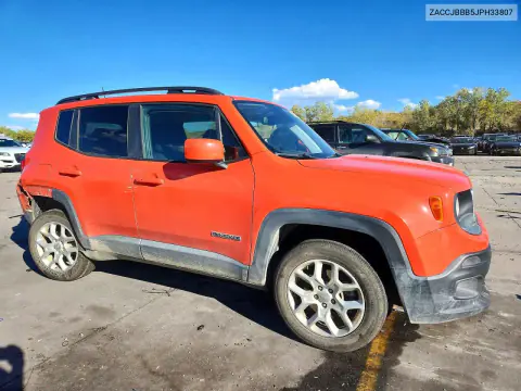 2018 Jeep Renegade Latitude VIN ZACCJBBB5JPH33807 фото 4