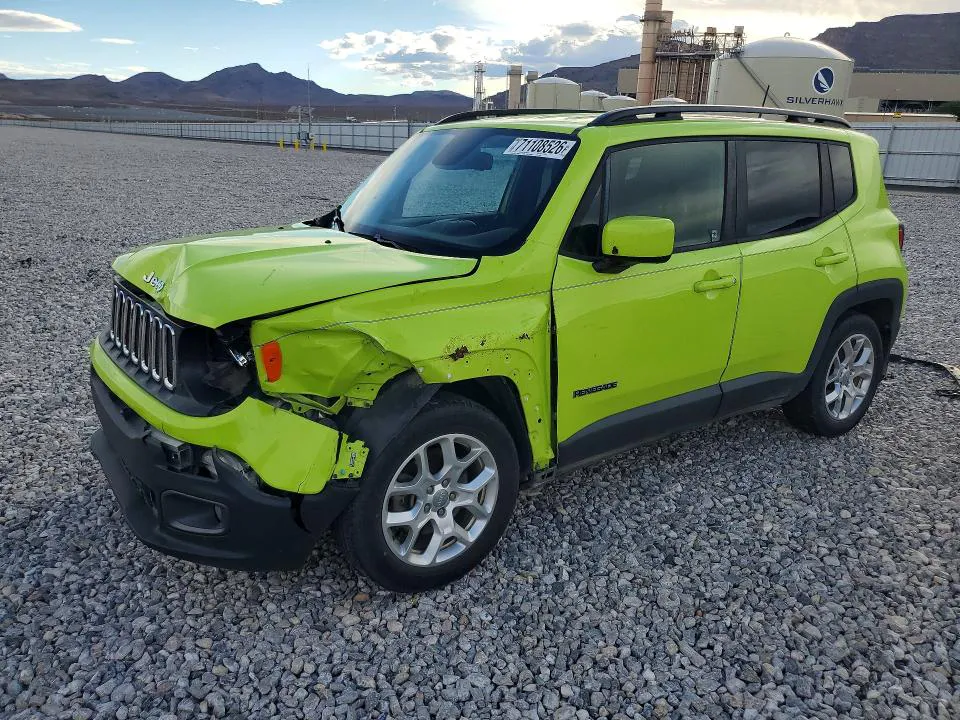 2018 Jeep Renegade VIN ZACCJABB3JPJ62390 фото 1