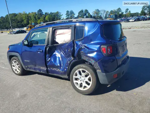 2018 Jeep Renegade Latitude VIN ZACCJABB7JPJ35547 фото 2