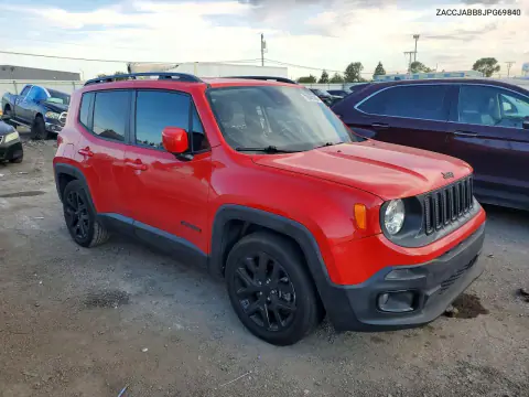 2018 Jeep Renegade Latitude VIN ZACCJABB8JPG69840 фото 4