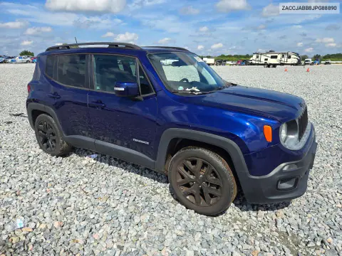 2018 Jeep Renegade Latitude VIN ZACCJABB8JPG88890 фото 4
