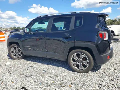 ZACCJADB2JPH60731 — 2018 Jeep Renegade, фото 2 с аукциона Copart, Задняя часть
