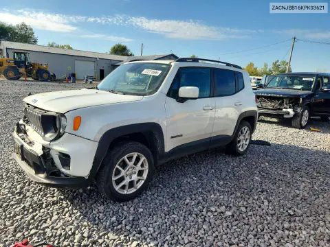 2019 Jeep Renegade Latitude VIN ZACNJBB16KPK03621 фото 1