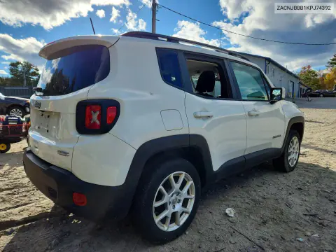 2019 Jeep Renegade Latitude VIN ZACNJBBB1KPJ74392 фото 3