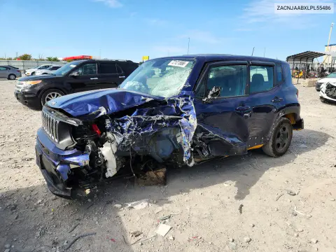 ZACNJAABXLPL55486 — 2020 Jeep Renegade, Ходовая часть, фото до ремонта