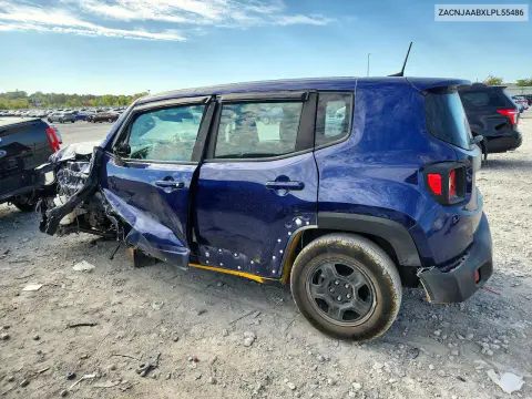 2020 Jeep Renegade Sport VIN ZACNJAABXLPL55486 фото 2