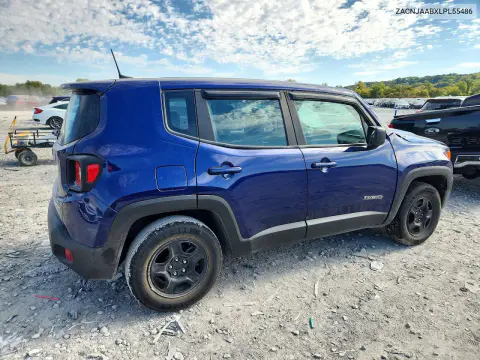 2020 Jeep Renegade Sport VIN ZACNJAABXLPL55486 фото 3