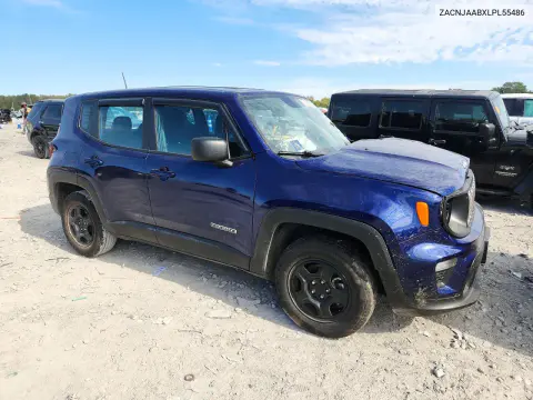 2020 Jeep Renegade Sport VIN ZACNJAABXLPL55486 фото 4
