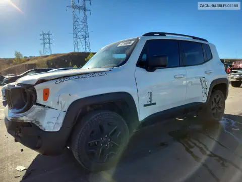 ZACNJBAB5LPL01180 — 2020 Jeep Renegade, Передняя часть, фото до ремонта