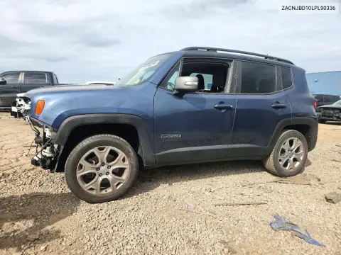 ZACNJBD10LPL90336 — 2020 Jeep Renegade, Передняя часть, фото до ремонта