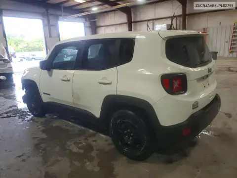 ZACNJAAB8LPL02799 — 2020 Jeep Renegade, фото 2 с аукциона Copart, Передняя часть