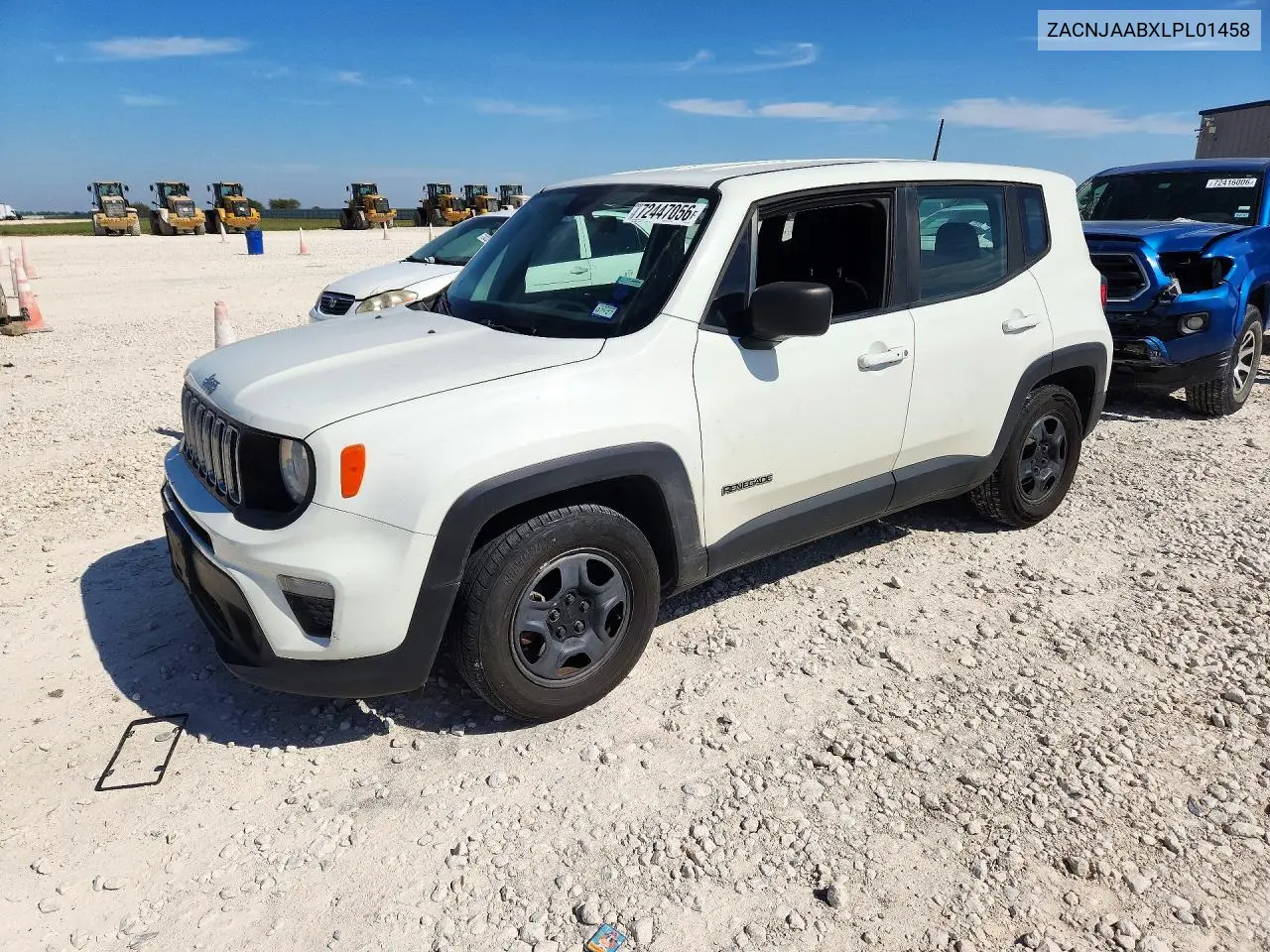 2020 Jeep Renegade Sport VIN ZACNJAABXLPL01458 фото 1