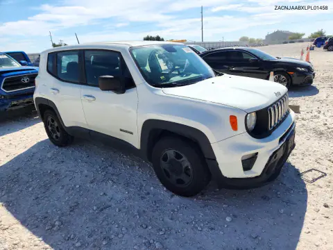 2020 Jeep Renegade Sport VIN ZACNJAABXLPL01458 фото 4