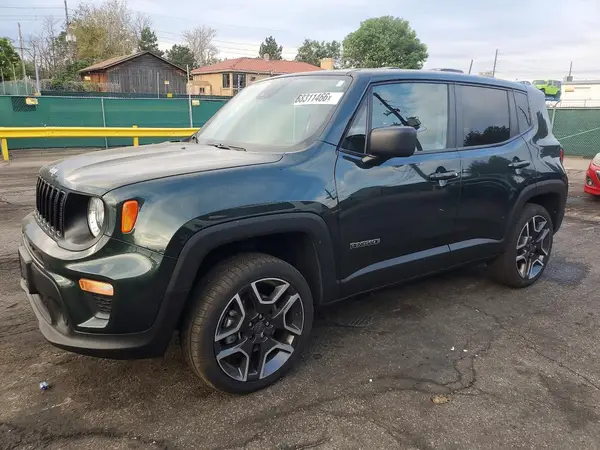 ZACNJDAB8MPM32259 — 2021 Jeep Renegade, Задняя часть (Rear End), фото до ремонта