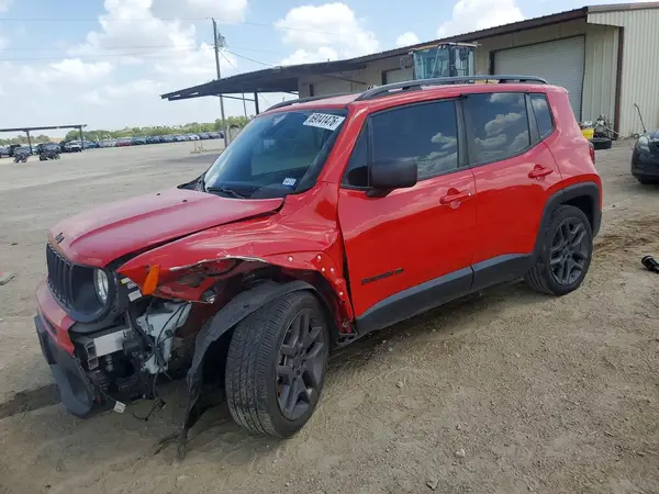ZACNJCBB8MPM51693 — 2021 Jeep Renegade, Передняя часть (Front End), фото до ремонта