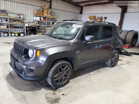 2021 Jeep Renegade Latitude VIN ZACNJDBBXMPM65231 фото 1