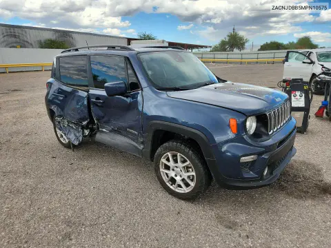 2021 Jeep Renegade Latitude VIN ZACNJDBB5MPN10575 фото 4