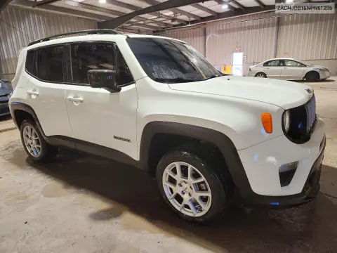 2022 Jeep Renegade Latitude VIN ZACNJDB16NPN61236 фото 4