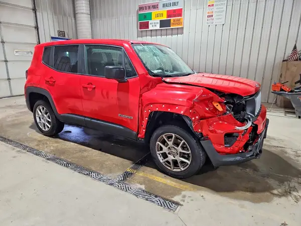 ZACNJDB10PPP63282 — 2023 Jeep Renegade, фото 4 с аукциона Copart, Передняя часть