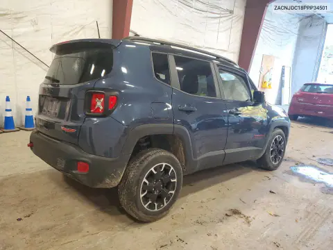 2023 Jeep Renegade Trailhawk VIN ZACNJDC18PPP34501 фото 3