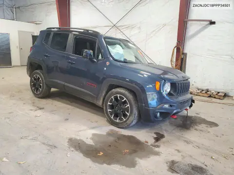 2023 Jeep Renegade Trailhawk VIN ZACNJDC18PPP34501 фото 4