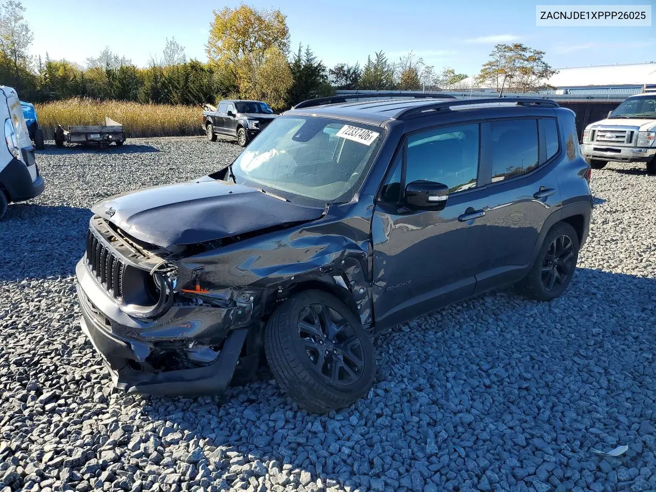 2023 Jeep Renegade Altitude VIN ZACNJDE1XPPP26025 фото 1