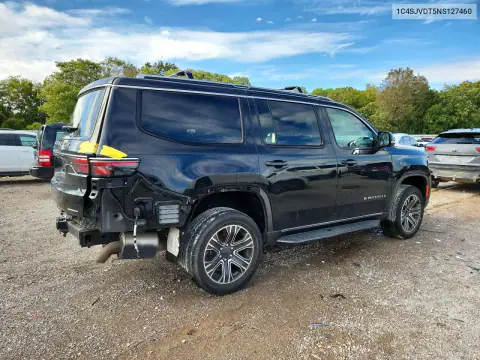 1C4SJVDT5NS127460 — 2022 Jeep Wagoneer, фото 3 с аукциона Copart, Задняя часть