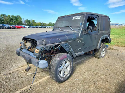 1J4FA39S72P767510 — 2002 Jeep Wrangler / TJ, Пожар (Burn), фото до ремонта