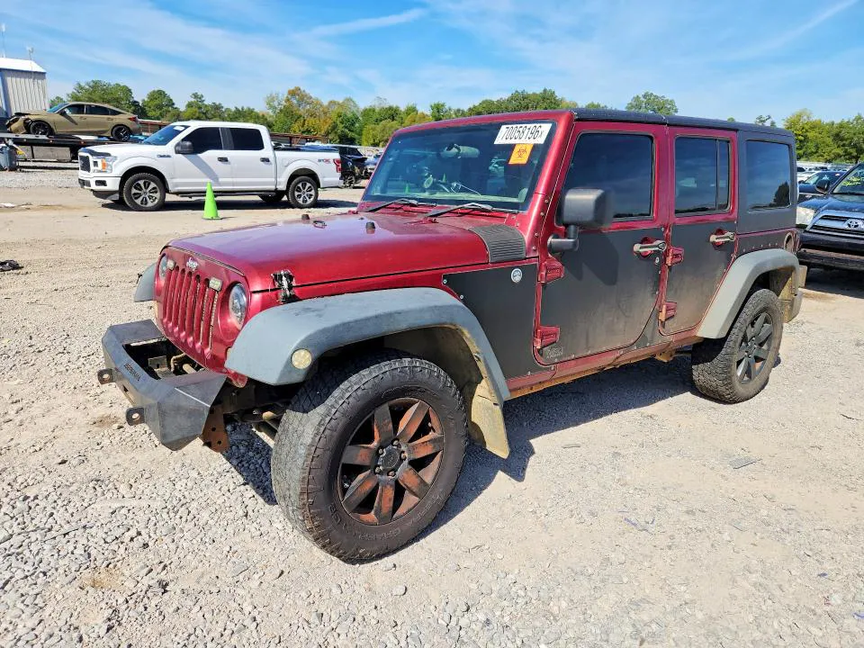 2012 JEEP WRANGLER UNLIMITED VIN 1C4BJWKGXCL267796 фото 1
