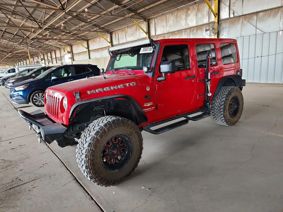 2012 JEEP WRANGLER UNLIMITED VIN 1C4BJWEGXCL188981 фото 1