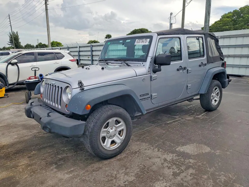 2013 JEEP WRANGLER UNLIMITED VIN 1C4BJWDG2DL705824 фото 1