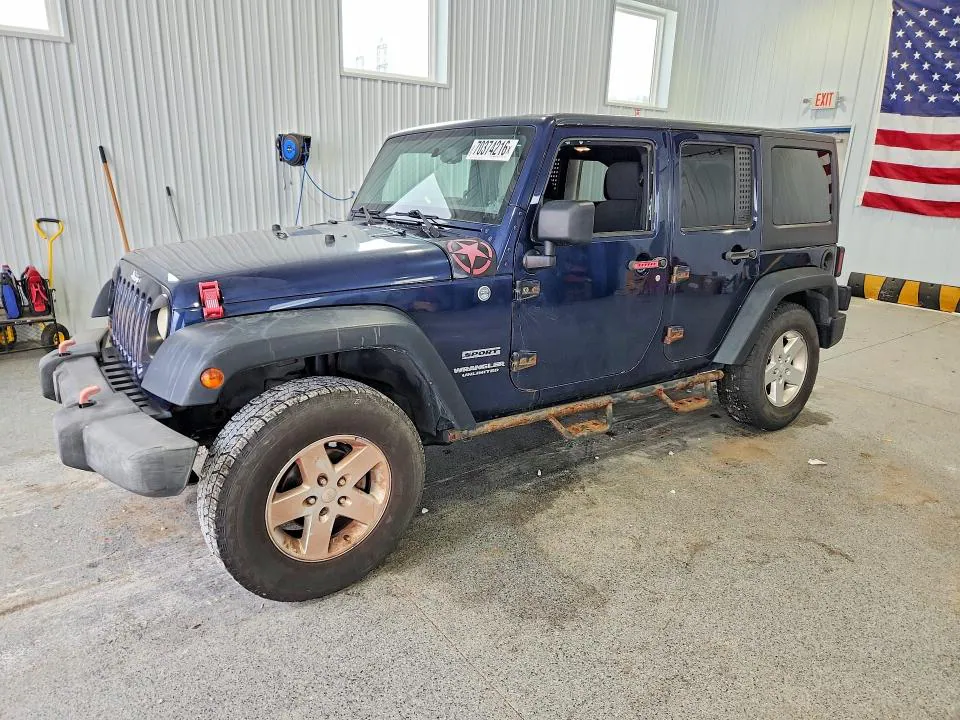 2013 JEEP WRANGLER UNLIMITED VIN 1C4BJWDG8DL537896 фото 1